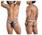 CandyMan 99860 Fishnet Thongs Color Nude-Black